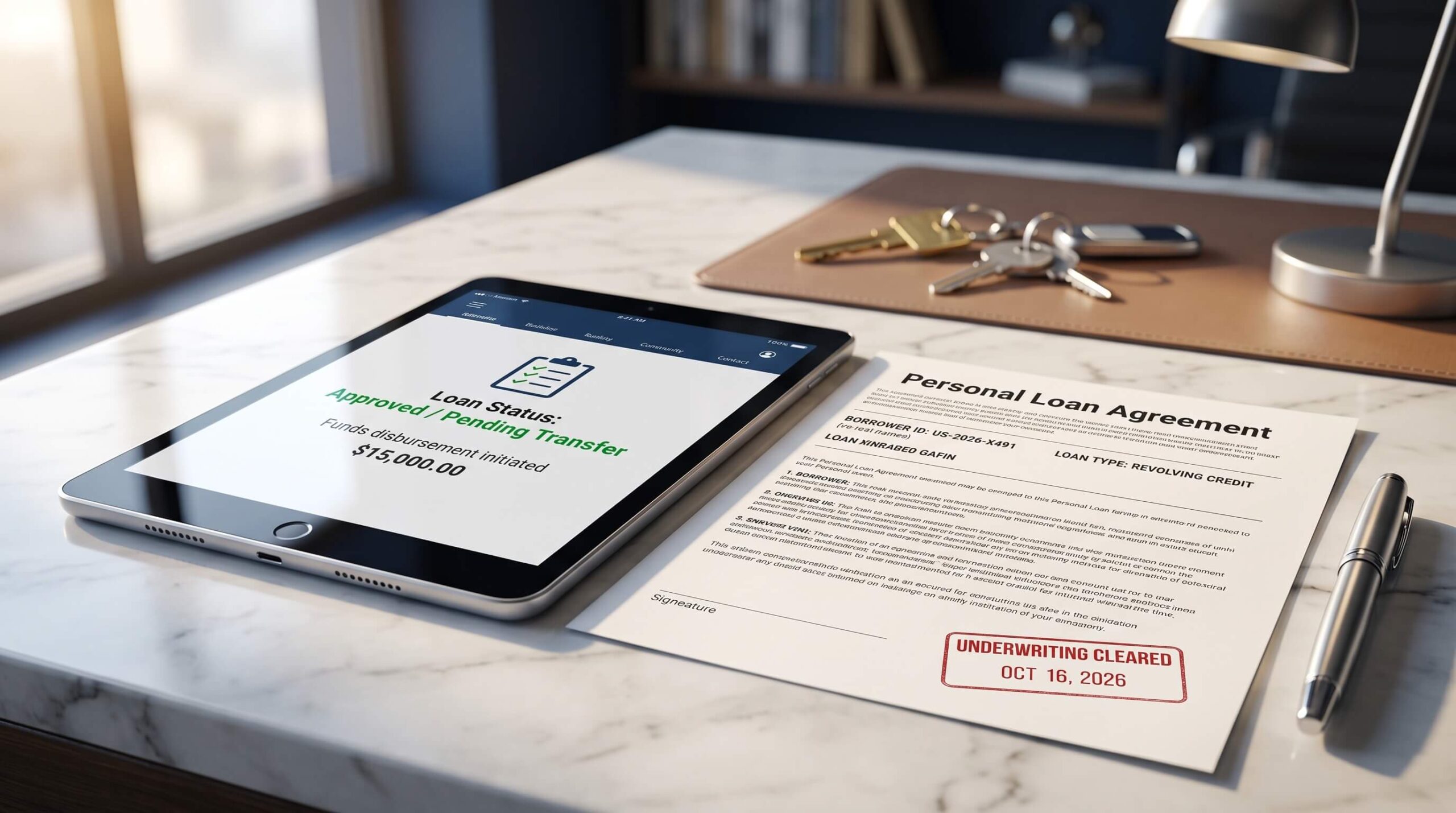 personal loan approved but funds not deposited banking delay tracking